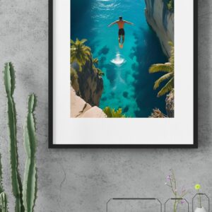 clavadista en el paraíso + 🎁 incluye participación en sorteo.