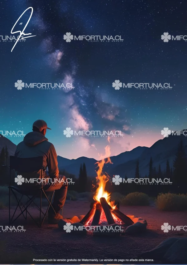noche estrellada en la montaña + 🎁 incluye participación en sorteo.
